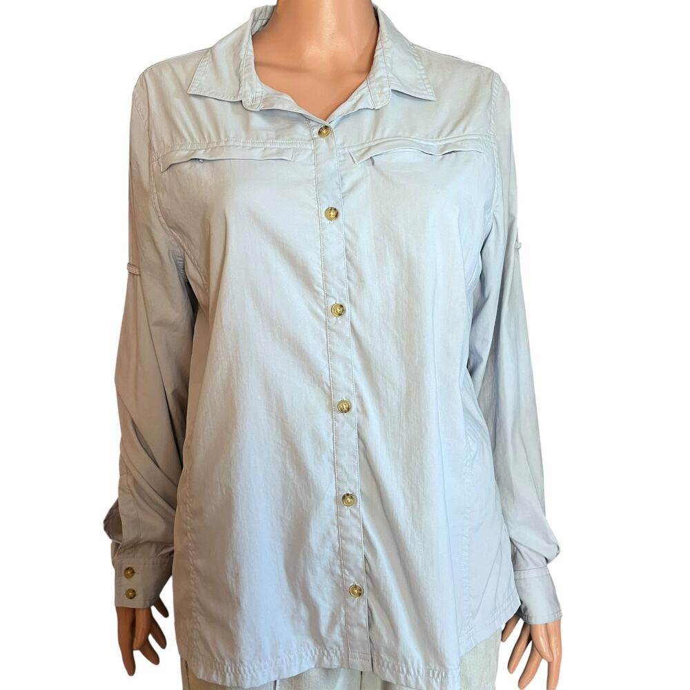 Eastern Mountain Sports Lightweight Button-Up Hiking Shirt – Women’s Large